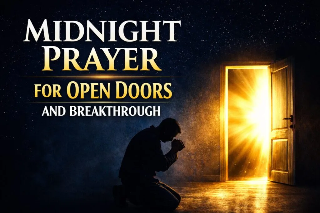 A Powerful Scriptural Prayer for New Doors, Breakthroughs, and Divine Favor