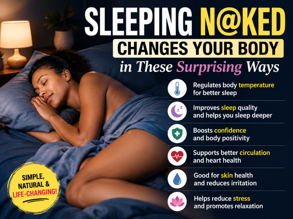 Sleeping N@ked Changes Your Body in These Surprising Ways